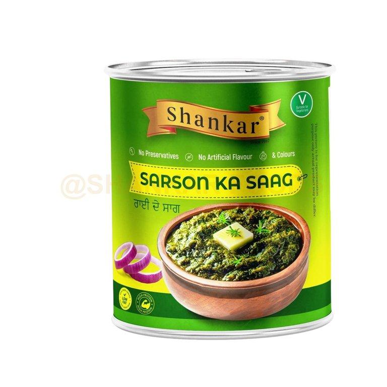 SHANKAR SARSON KA SAAG 850G PM £2.49